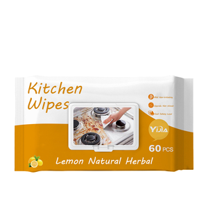 Doméstico Poderosa Limpeza Cozinha Toalhetes Forte Remoção De Óleo Cozinha Atacado Padrão De Pérola Não-tecido Desengordurando Toalhetes Húmidos - Product Image 3