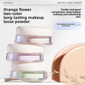 Judydoll, base de ajuste de enfoque suave de gran capacidad, polvo suelto radiante, <span class=keywords><strong>corrector</strong></span> transparente mate, <span class=keywords><strong>maquillaje</strong></span> facial oscuro - Product Image 2