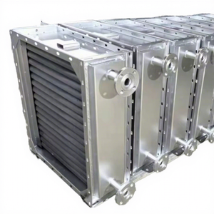 Radiador Industrial de Tubos Aletados para Agua Caliente, para Sistemas de Calefacción con Calderas de Leña, Serpentín Intercambiador de Calor para Calefacción de Aire - Product Image 3