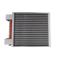 Échangeur de chaleur pour chauffage au sol, serpentin en cuivre et ailettes en aluminium pour systèmes de chauffage au sol hydronique et convecteurs à air forcé