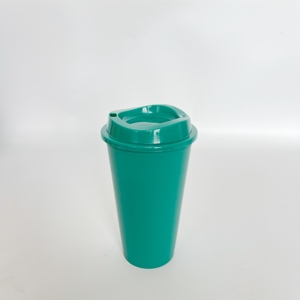 Promotional Custom Logo Printed Reusable 16oz Hard PP <b>Plastic</b> <b>Drinking</b> Mugs & <b>Cups</b> with Lids for Factory Operations - Product Image 5
