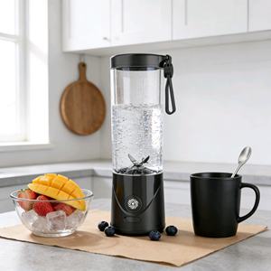 Licuadora Portátil Ligera de 550 ml, Exprimidor Inalámbrico para Aventuras al Aire Libre, Desayunos en Casa y Viajes - Product Image 1