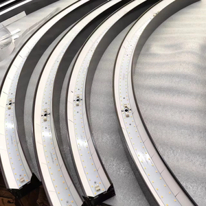 Lampadario a sospensione con Design irregolare a forma di mezza lampada lampadario moderno lampadario personalizzato - Product Image 1