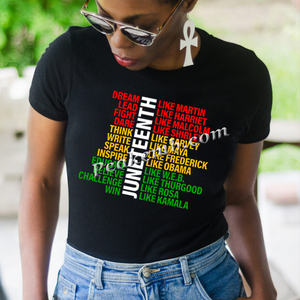 Junethth <span class=keywords><strong>Dream</strong></span> Like Leaders-impresión de diseños de transferencia por calor, como Martin junethth Day, pegatina de vinilo de transferencia - Product Image 1