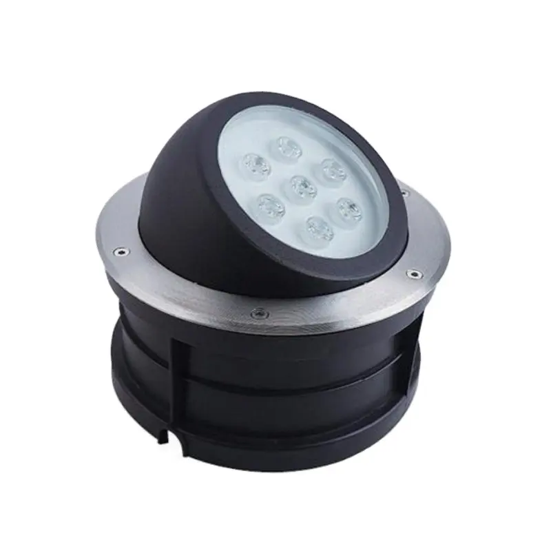 Lawn landscape waterproof RGBW remote control or DMX adjustable spotlight 12W 24Watts 36W LED buried in ground deck lamp