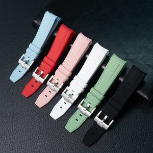 Jettda 20mm plongée étanche TPU <span class=keywords><strong>Bracelet</strong></span> Silicone bracelets ceintures extrémité incurvée liquide caoutchouc <span class=keywords><strong>bracelet</strong></span> de montre <span class=keywords><strong>pour</strong></span> <span class=keywords><strong>MoonSwatch</strong></span> - Product Image 3