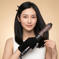 Pengeriting Rambut Multi Styling 5 in 1 dengan Kepala yang Dapat Diganti, Pemanas PTC untuk Rumah, Salon, Pesta, dan Peragaan Busana
