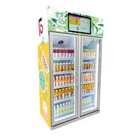 Feishiai Intelligente Gemakskast Verse Fruitgroenten Salade Slimme Koelkast Digitale Automaat