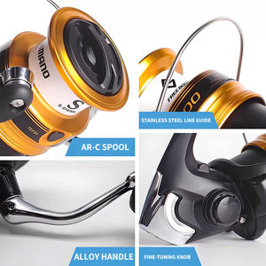 Vente en gros <span class=keywords><strong>de</strong></span> moulinets <span class=keywords><strong>de</strong></span> pêche spinning Shimano FX 1000 2000 2500 2500HG C3000 4000 FC en métal et plastique pour l'eau douce et l'eau salée - Product Image 2