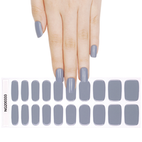 Autocollants en feuille pour nail art Huizi en gros, bandes de vernis à ongles, décalcomanies pour ongles en gel