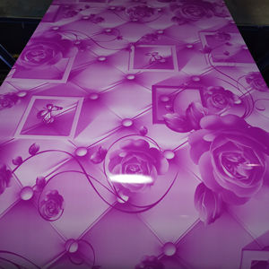 하이 퀄리티 나무 디자인 Pppgi 코일 0.48mm Ral 3003 꽃 디자인 아연 도금 루핑 코일 시트 중국의 Pppgi 제조업체 - Product Image 1