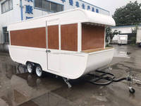 Hot Koop Outdoor Groothandel Prijs Mobiele Ijs Koffie Display Machine Voedsel Trailer