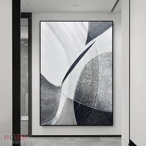 Única personalizada pintada a mano abstracta óleo sobre <span class=keywords><strong>lienzo</strong></span> decoraciones de pared hermosas pinturas <span class=keywords><strong>para</strong></span> Hotel y hogar - Product Image 4