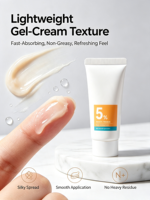 Crema de Tratamiento para el Acné con Peróxido de Benzoilo al 5% AHA para Todo Tipo de Piel