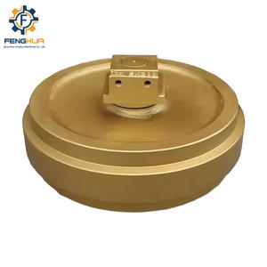 Penggali <span class=keywords><strong>Idler</strong></span> Roller EX200 EX220 bagian Undercarriage penempaan <span class=keywords><strong>Idler</strong></span> Assy roda bulldoser depan katrol <span class=keywords><strong>Idler</strong></span> - Product Image 1