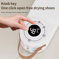Secador de zapatos eléctrico inteligente, aparato inteligente de fútbol plegable portátil para uso doméstico, tipo automático