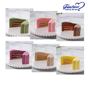 Fulresweet amantes de sete cores, 8 polegadas, sete sabores e preço competitivo, congelado, bolo