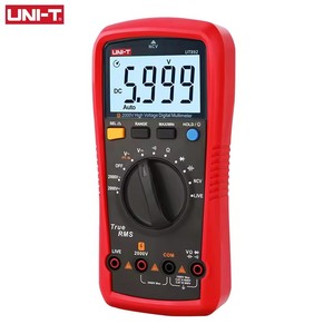 UT892 2000V แรงดันไฟฟ้าสูงอิเล็กทรอนิกส์มัลติมิเตอร์แบบดิจิตอลโวลต์มิเตอร์ทรูอาร์เอ็มเอสเครื่องทดสอบตัวเก็บประจุเครื่องวัดความถี่ 600V VFC 60mF - Product Image 3