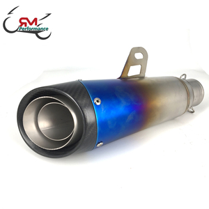 Moto de course D'échappement En Fiber De Carbone Pointe Sans DB Killer Pour Ninja <span class=keywords><strong>650</strong></span> <span class=keywords><strong>MT</strong></span>-09 <span class=keywords><strong>MT</strong></span>-<span class=keywords><strong>07</strong></span> Z1000 Échappe Moto - Product Image 5