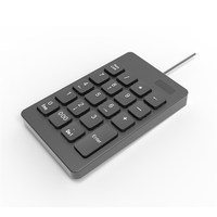 OEM portabel akuntansi keuangan kabel proyeksi numerik Keypad K20 19 kunci USB Plug and Play dapat diprogram antighosting baru