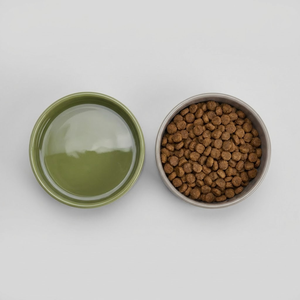 Tigela Oval de Cerâmica para Cães e Gatos, Grau Alimentício, Durável, 200ml, Antiderrapante, Fácil de Limpar, Cor Personalizável, Prato de Água, Atacado, MOQ1000 - Product Image 4