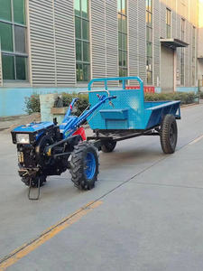 Tracteur diesel à guidage manuel pour le travail du sol rotatif, la construction de buttes, le labour des tiges, machine intégrée à double usage pour les vergers et les paysages en cas de sécheresse - Product Image 3
