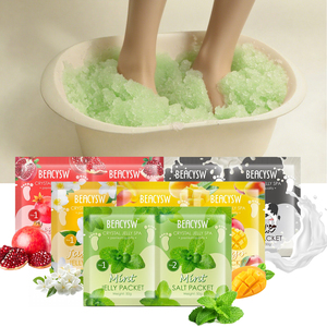 Gel de pédicure spa et bain de pieds combiné, Gel beauté, Gelée de bain de pieds, Perle éclatante, Parfum pur, Infusé à l'aloès - Product Image 1
