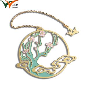 Marcapáginas de Metal de Latón Esmaltado Suave, Personalizado, de Alta Calidad, con Diseño Chino, para Libros - Product Image 2