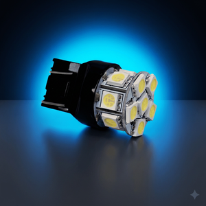 Purple 13SMD 5050 <b>LED</b> Bulb 12V Brake Tail Turn Signal <b>Light</b> Automotive Replacement - Product Image 3