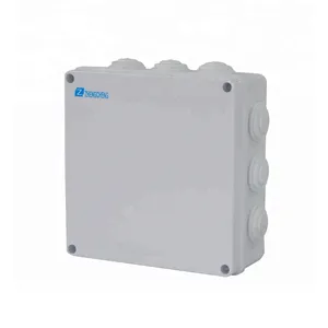 Zcebox caixa elétrica impermeável de plástico ip65 caixa de junção de pvc fornecedores