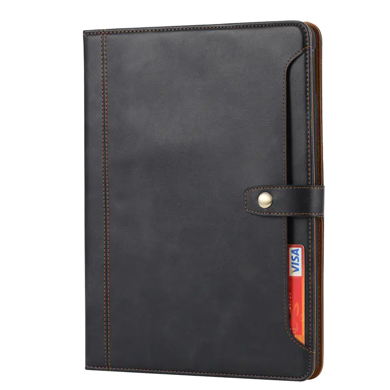 Factory Luxury Stand Wallet Leather Flip Case for iPad Pro 10.2 2019 2020 2022 Pro 9.7 mini 6 Smart Business Tablet Shell Cover