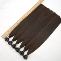 Extensions de cheveux en kératine Lanmuse en gros, pointe en U, cuticules intactes, cheveux humains russes pré-collés, fournisseurs de cheveux vierges Remy