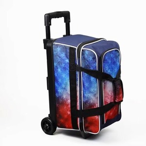 Bolsa de Bolos de Doble Rodillo con Compartimento Separado para Zapatos, Resistente, de Fábrica BSCI, con Capacidad para Zapatos de Bolos - Product Image 1