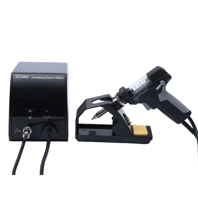 Strong Heater Gun Desoldering Wick Station Price Soldering Iron Rework Station with Desoldering Gun and Stand