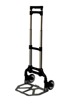 Chariot de courses pliable pour camping en plein air avec poignée télescopique réglable et roues pour monter les escaliers