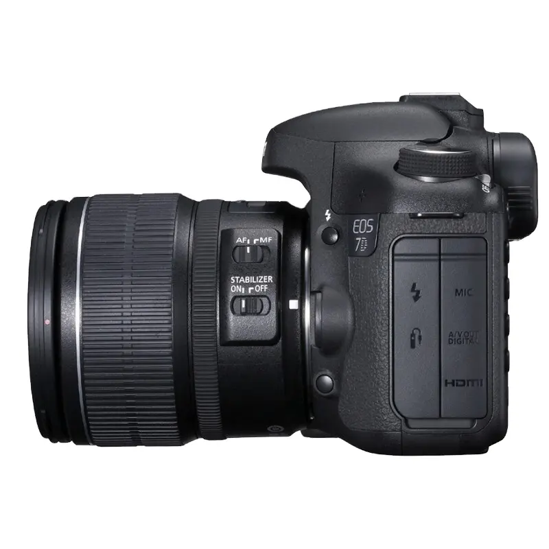 Kamera <span class=keywords><strong>SLR</strong></span> Digital Camcorder HD dengan 18-135 IS, Digunakan Tangan Kedua Asli dengan Layar Flip