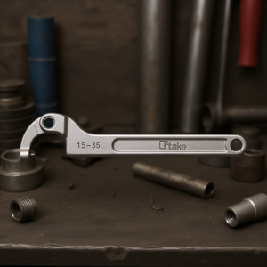 Ttake Swivel <b>Hook</b> Wrench 15-35mm Round Nose For Pipe Fitting - Product Image 3