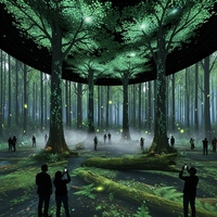 Système Avancé de Projection Immersive 3D en Réalité Augmentée pour Vidéo d'Intérieur