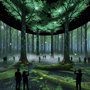 نظام عرض فيديو داخلي ثلاثي الأبعاد غامر ومتطور لإسقاط الواقع المعزز - Product Image 1