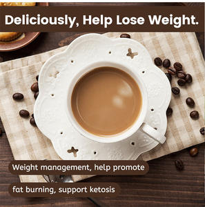 Comida Keto al por Mayor, Marca Privada, Suplemento Saludable para Adelgazar, Polvo Sustituto de Comida, Café Instantáneo para Dieta Keto - Product Image 6