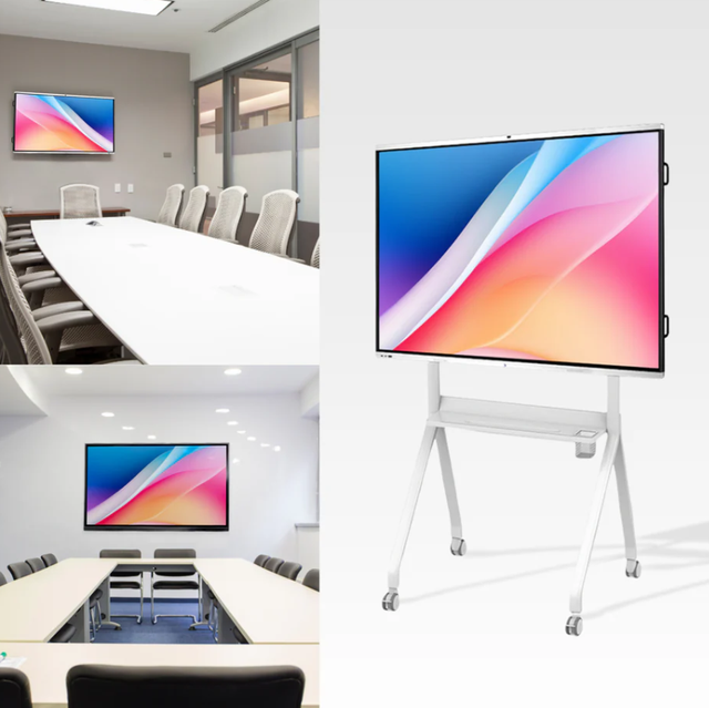 65/75/86/98/110 Inch Finger Multi Touch Screen LCD Display Electronic Digital Interactive Smart White Board for Meeting Room