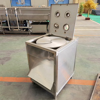Industriële groentesnijmachine met neerwaartse druk voor gember, komkommer en andere groenten, multifunctionele groentesnijder
