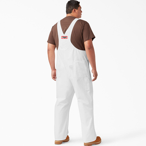 Factory Wholesale Painters Bib Overalls Unisex Multi Pocket Casual Elastic Ripped <strong>Dungarees</strong> <strong>Male</strong> - Product Image 6