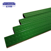 Accessoires de porte et de fenêtre personnalisés par les fabricants, entretoises en aluminium durables, imperméables et colorées