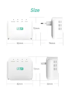 300Mbps 2.4Ghz Không Dây <span class=keywords><strong>Wifi</strong></span> <span class=keywords><strong>Repeater</strong></span> WPS Dài Phạm Vi Mạng Wi-Fi <span class=keywords><strong>Extender</strong></span> Nhà Không Dây Tăng Cường Tín Hiệu Khuếch Đại Repetidor - Product Image 2