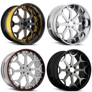 Mobil Mewah Dapat Dikustomisasi dengan Velg Tempa 2 Bagian Ukuran 20-24 Inci yang Dipoles, Tersedia dalam Berbagai Warna - Product Image 3