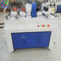 Machine automatique haute vitesse pour la fabrication de manches en bois ronds, vitesse de broche 4000 tr/min, pour balais et pelles