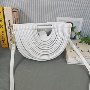 Bolso de Mano Tejido de Diseño Exclusivo, Moderno, Pequeño, Económico, de Moda, Estilo Bandolera, de Lujo, para Mujer - Product Image 6