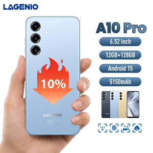 Teléfono Inteligente LAGENIO <span class=keywords><strong>A10</strong></span> Pro Moderno y Confiable, 12 GB + 128 GB, 6.52 Pulgadas, 90 Hz, 5150 mAh, 4G, Multi-Navegación para Transmisión Diaria y Viajes por Carretera - Product Image 1