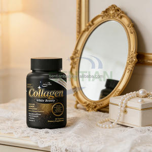OEM Private Label collagene <span class=keywords><strong>Peptide</strong></span> integratori alimentari peptidi collagene puro marino capsule sbiancanti pillole di bellezza bianche - Product Image 3